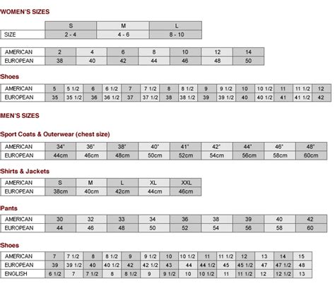 salvatore Ferragamo size chart belt